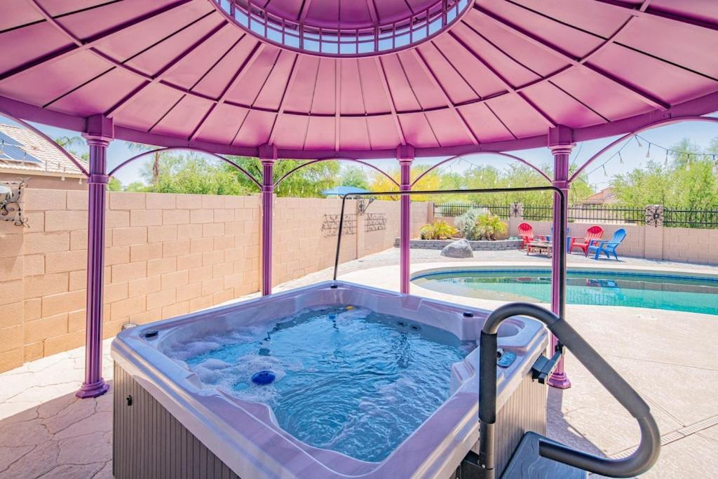 Boho Chic Arizona Villa W Pool & Mini Golf Casa Grande Exterior foto